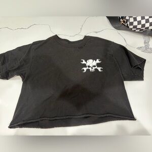 “Nobody Cares Work Harder” + “Bad Ass With A Drive Ass” Crop Tops